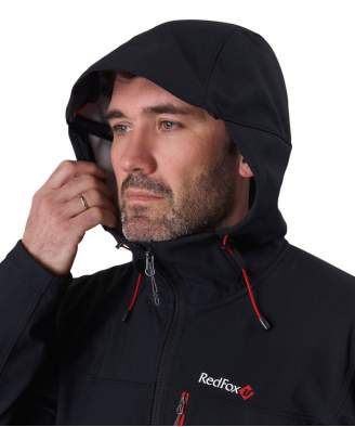 Red Fox Yoho Softshell II, чёрный