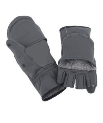 Simms Guide Windbloc Foldover Mitt, Raven