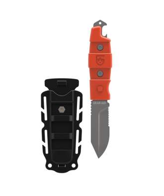 GEAR AID Buri Utility Knife Drop Point, Orange