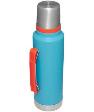 Купить Stanley CLASSIC 1,4L, голубой с оранжевым лого Stanley CLASSIC 1,4L, голубой с оранжевым лого