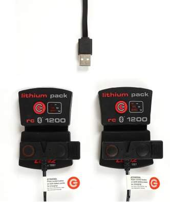 LENZ LITHIUM PACK RCB 1200 USB, Black
