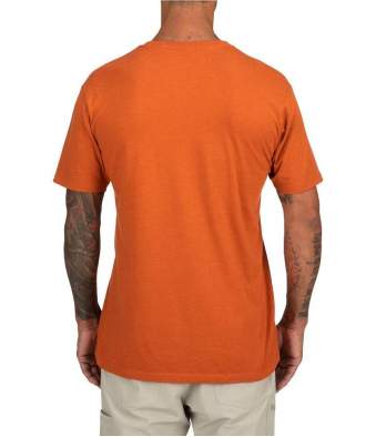 Купить Simms Trout Outline T-Shirt, Adobe Heather Simms Trout Outline T-Shirt, Adobe Heather