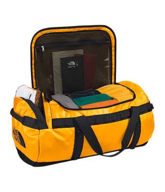 The North Face BASE CAMP DUFFEL, L, Summit Gold-TNF Black