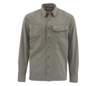 Simms Guide LS Shirt - Solid, Olive