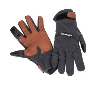 Simms Lightweight Wool Tech Glove, Carbon