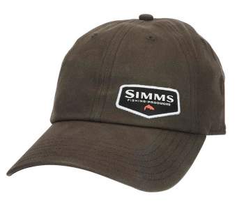 Simms Oil Cloth Cap, Coffee