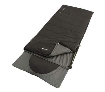 Outwell CONTOUR MIDNIGHT BLACK, R-zip