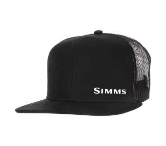Simms CX Flat Brim Cap, Black
