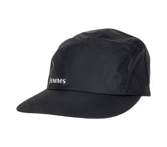 Simms Flyweight Gore-Tex Paclite Cap, L-XL, Black
