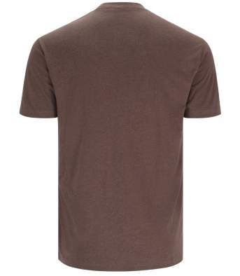 Simms Wood Trout Fill T-Shirt, Brown Heather
