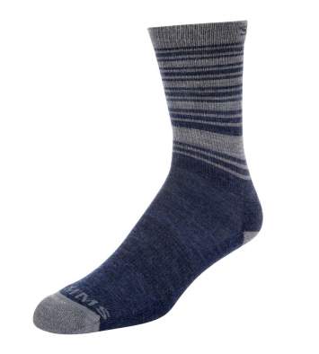 Simms Merino Lightweight Hiker Sock, Admiral Blue