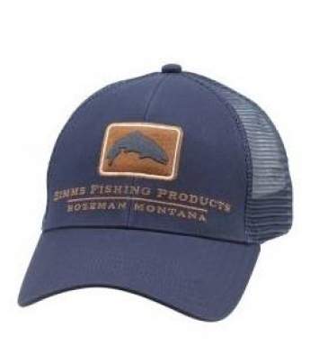 Simms Trout Icon Trucker, Ink Blue