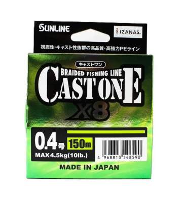 Купить Sunline Cast One×8 150m #0.4 PE, Light Green Sunline Cast One×8 150m #0.4 PE, Light Green