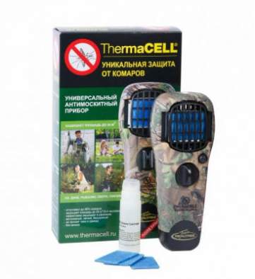 Купить ThermaCell камуфляжный (прибор, газовый картридж, 3 пластины) ThermaCell камуфляжный (прибор, газовый картридж, 3 пластины)