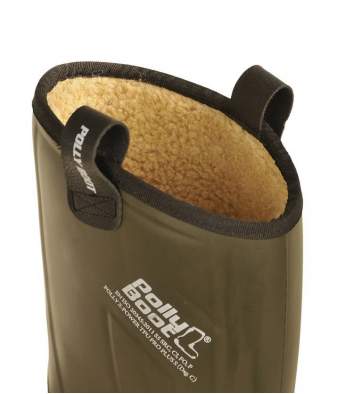 PollyBoot POWER RIGGER с мехом, зелёный