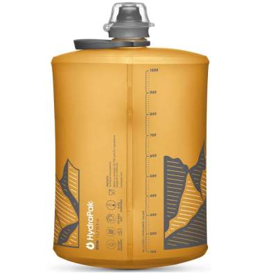 HydraPak STOW 1L, жёлтый-горы