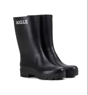 AIGLE MID CUT ATELIER AIGLE M, чёрный