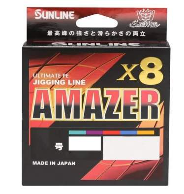 Sunline SM Amazer×8 300m #2 PE, Multicolor 