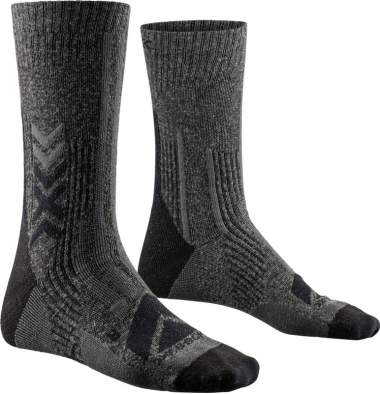 Купить X-SOCKS HIKE PERFORM MERINO CREW, Black Charcoal X-SOCKS HIKE PERFORM MERINO CREW, Black Charcoal