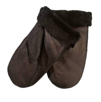 Купить Рукавицы Беркаль Овчина стриженая, чёрный Рукавицы Беркаль Овчина стриженая, чёрный