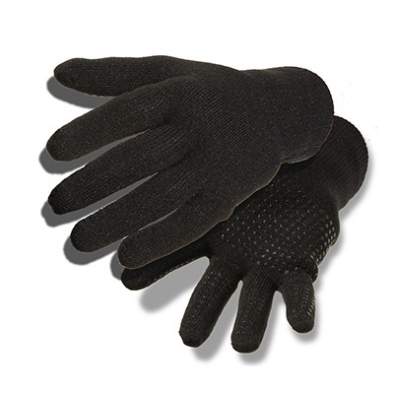 Вязаные перчатки Keeptex, чёрный