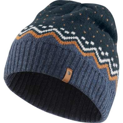 Fjallraven Ovik Knit Hat, Dark Navy