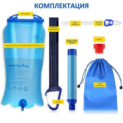 Membrane Solution GRAVITY WATER FILTER BAG 3л 428921