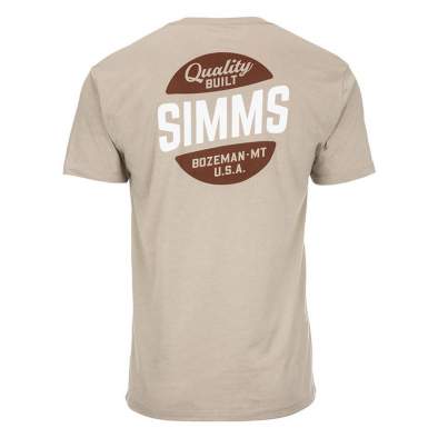 Simms Quality Built Pocket T-Shirt, Khaki Heather