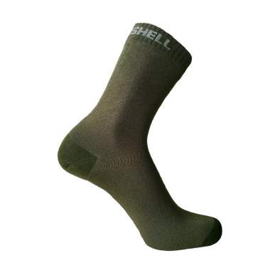 Водонепроницаемые носки DexShell Ultra Thin Crew оливковый, размер S (36-38)