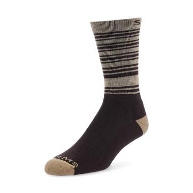 Simms Merino Lightweight Hiker Sock, Hickory
