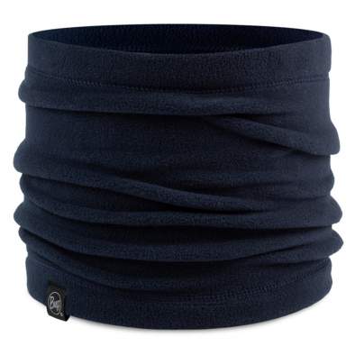 Buff Polar Neckwarmer, Dark Navy