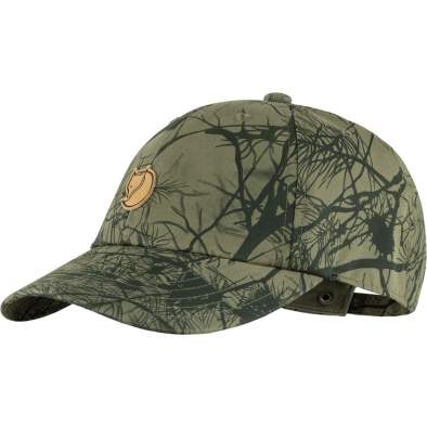 Fjallraven Lappland Camo Cap, Green Camo