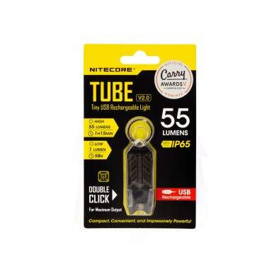 Nitecore TUBE V2, 55 lm, чёрный