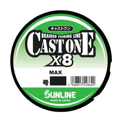 Sunline Cast One×8 200m #1.5 PE, Light Green