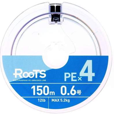 GOSEN Roots PE×4 150m #0.6 PE, Multicolor