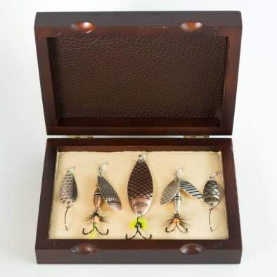 Подарочный набор блёсен ручной работы 5