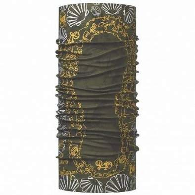 BUFF CAMINO HIGH UV BUFF FOOTPRINT GREEN