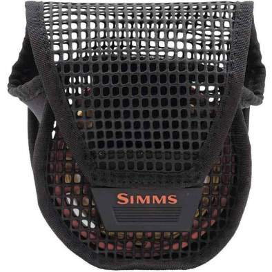 Simms Mesh Reel Pouch, L, Black