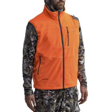 Купить Sitka Stratus Vest New, Blaze Orange Sitka Stratus Vest New, Blaze Orange