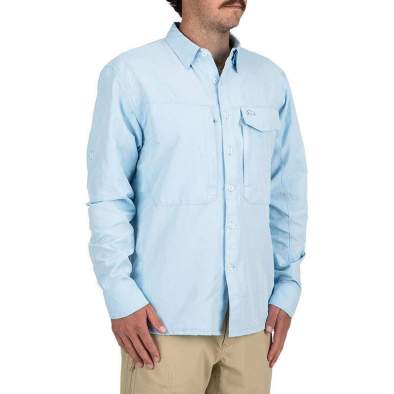 Simms Guide Fishing Shirt, Sky