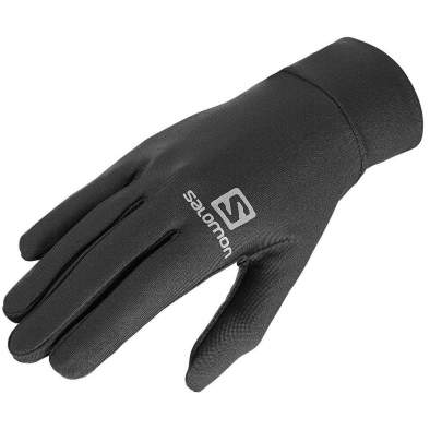 Salomon AGILE WARM GLOVE U, S, Black