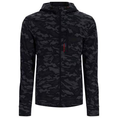 Купить Simms CX Hoody - Full Zip, Ghost Camo Black Simms CX Hoody - Full Zip, Ghost Camo Black