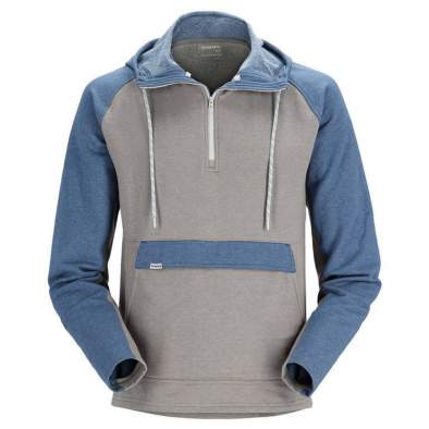 Купить Simms Vermilion Hoody, Steel Heather-Navy Heather Simms Vermilion Hoody, Steel Heather-Navy Heather
