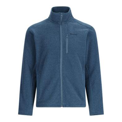 Simms Rivershed Full Zip Fleece Jacket, Neptune Heather