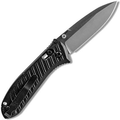 Benchmade Mini Presidio II Cf-Elite Black, клинок P 8,1 см