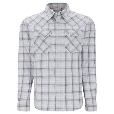 Simms Brackett LS Shirt, Aspen Plaid