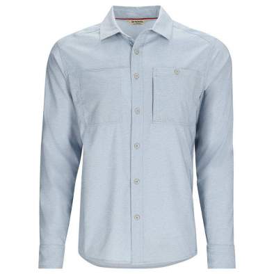 Simms Challenger LS Shirt, Steel Blue