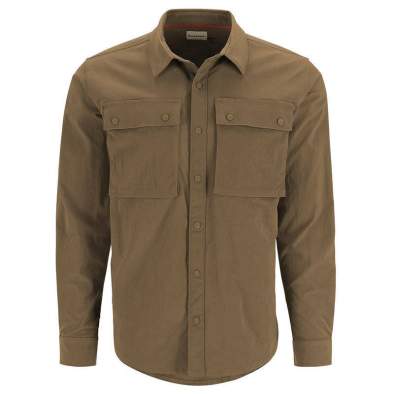 Simms Lodge Work Shirt, Driftwood