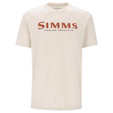 Simms Logo T-Shirt, Natural