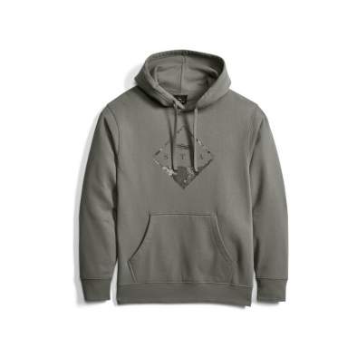 Sitka Optifade Badge Pullover Hoody, Fleld Gray